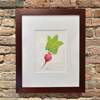 Beet, Original - Printed Canvas
