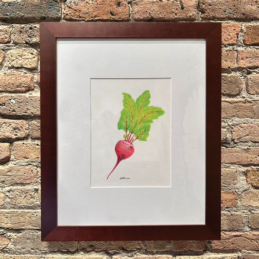 Beet, Original - Printed Canvas