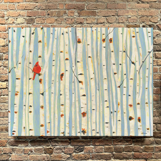 Cardinal & Birch, Original - Printed Canvas