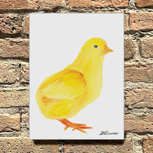 Chick, Original - Printed Canvas