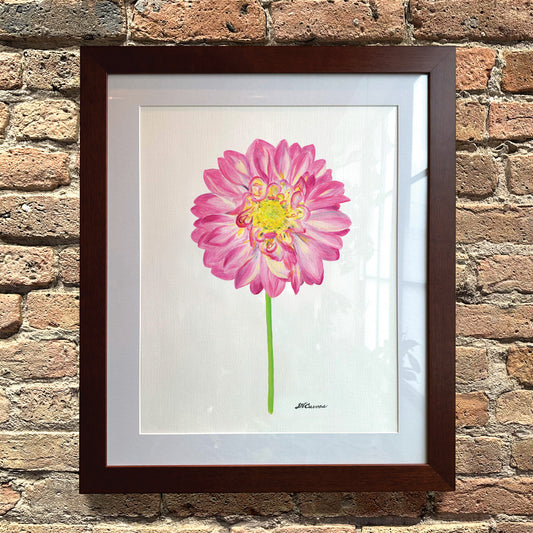 Dahlia Eliza, Original - Printed Canvas