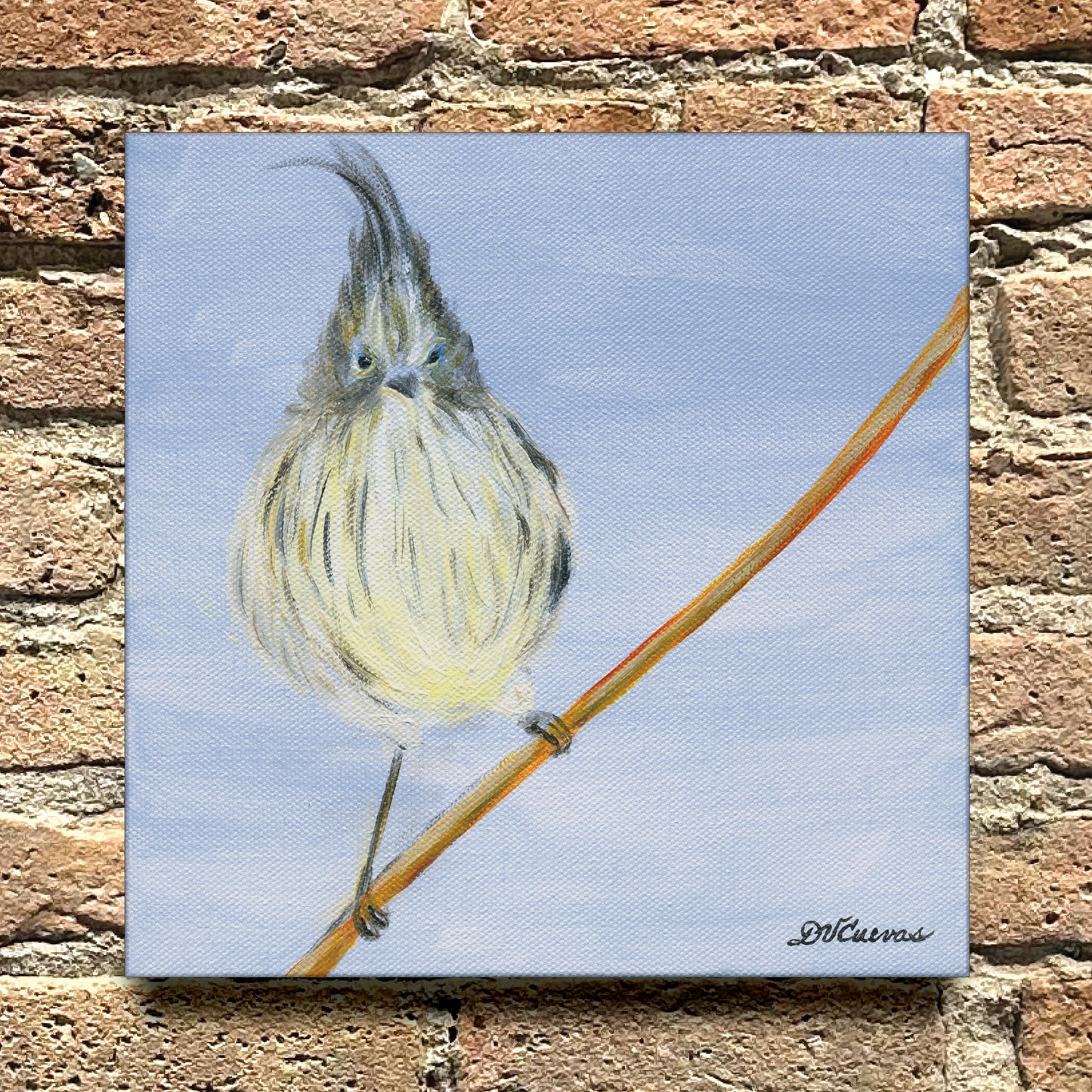 Feather Mohawk, Original - Printed Canvas