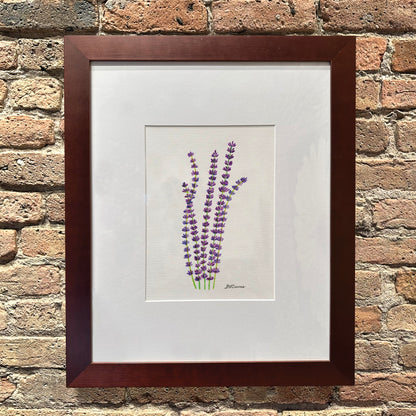 Fresh Lavender, Original - Printed Canvas