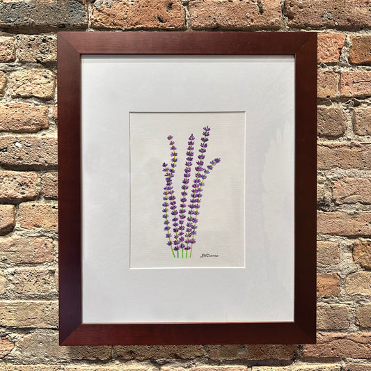 Fresh Lavender, Original - Printed Canvas