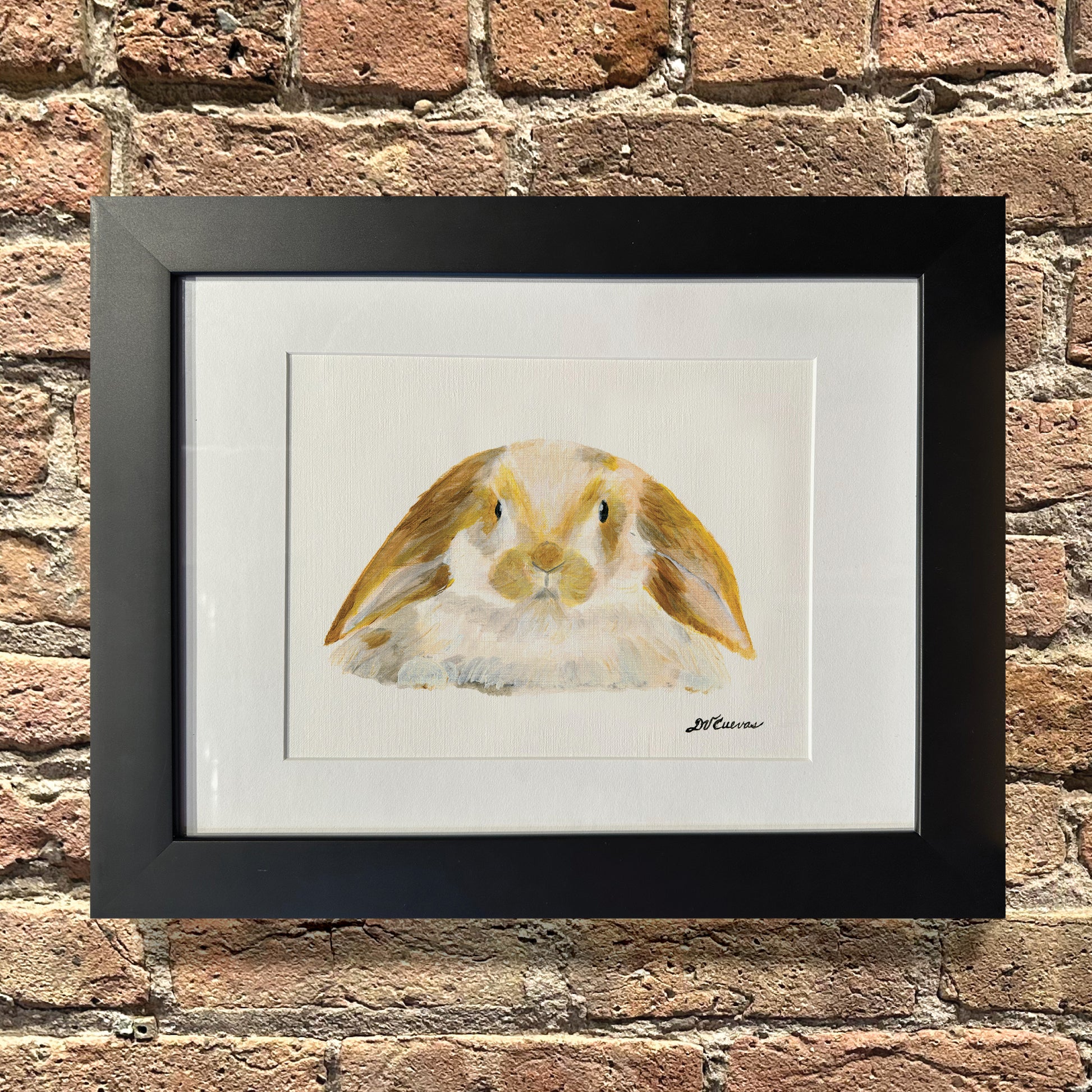 Lop Ears, Original - Printed Canvas