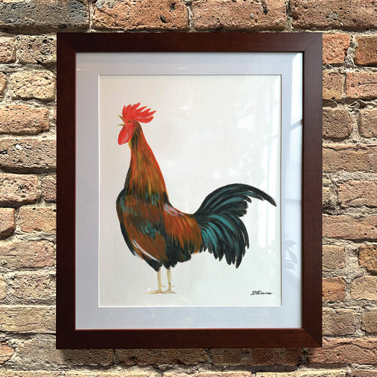Morning Rooster, Original - Printed Canvas