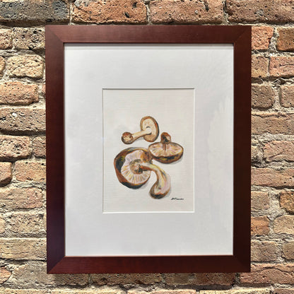 Mushroom Shiitake, Original - Printed Canvas