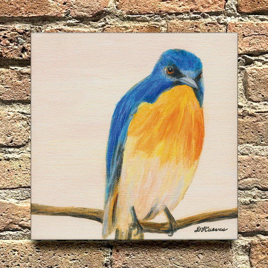 Orange Chest, Original - Printed Canvas