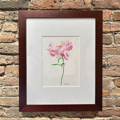 Peony Full Bloom, Original - Printed Canvas