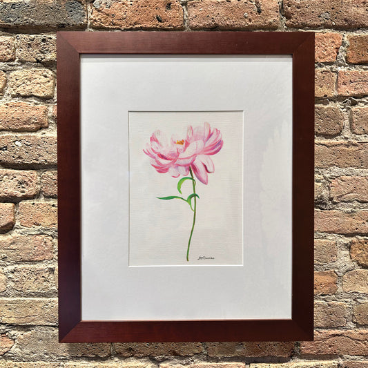 Peony Full Bloom, Original - Printed Canvas