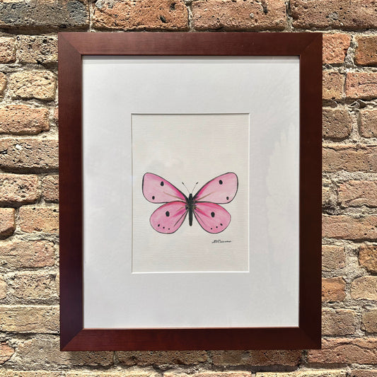 Pink Butterfly, Original - Printed Canvas