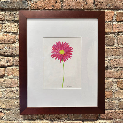 Pink Daisy, Original - Printed Canvas