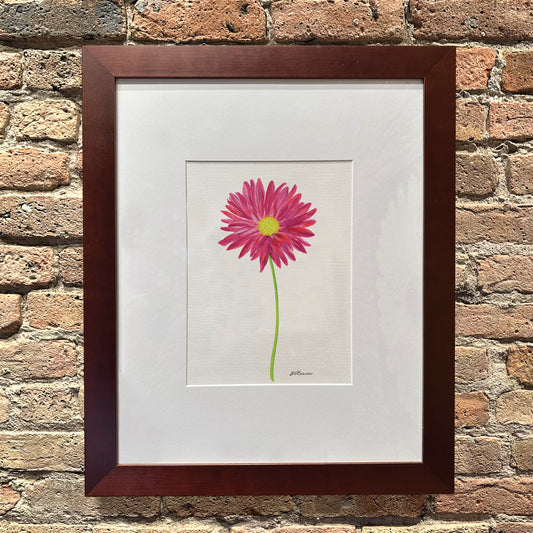 Pink Daisy, Original - Printed Canvas