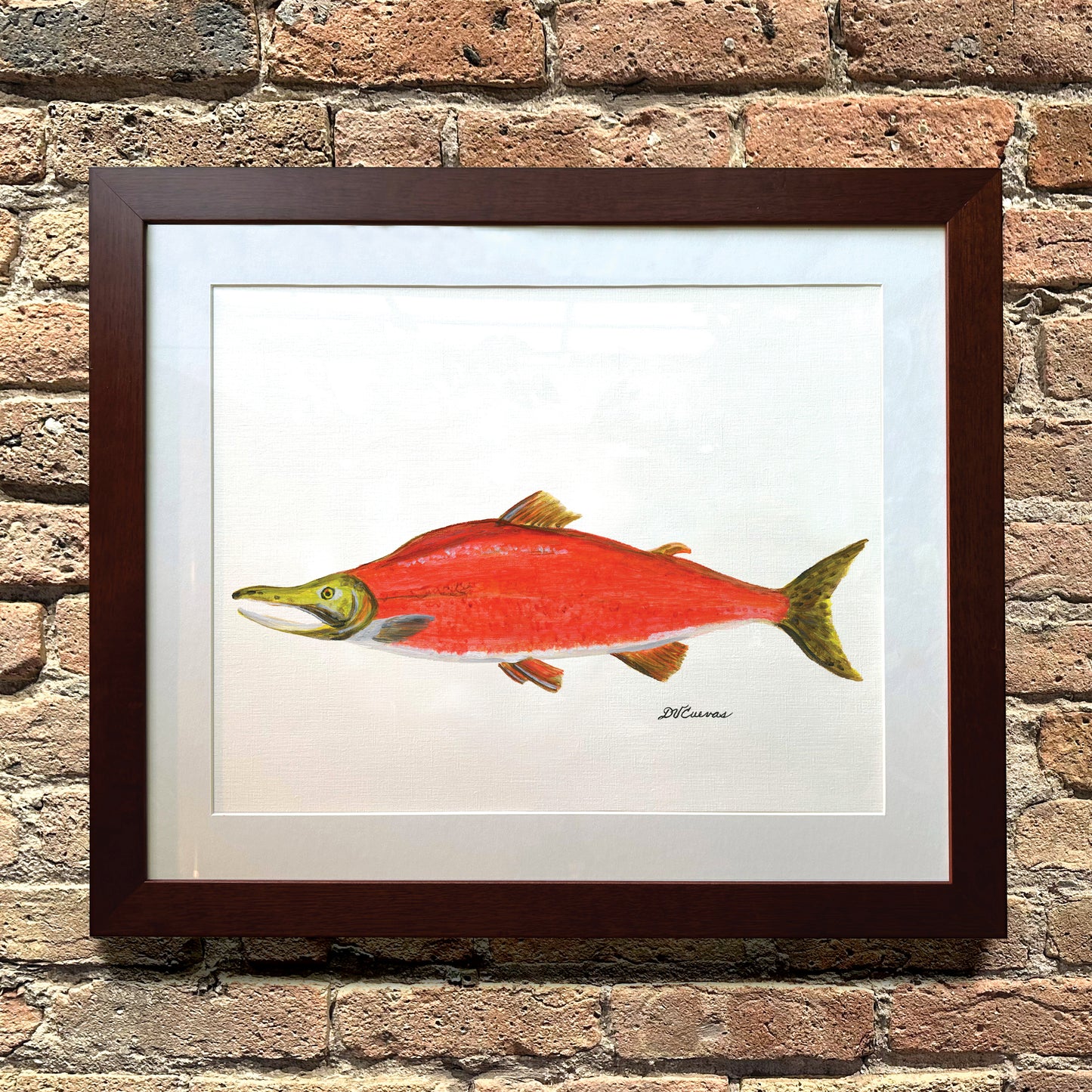 Sockeye Salmon, Original - Printed Canvas