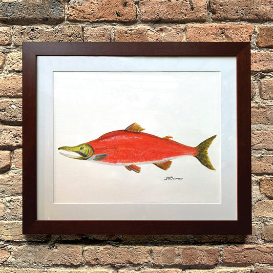 Sockeye Salmon, Original - Printed Canvas