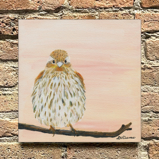 Sweet Finch, Original - Printed Canvas