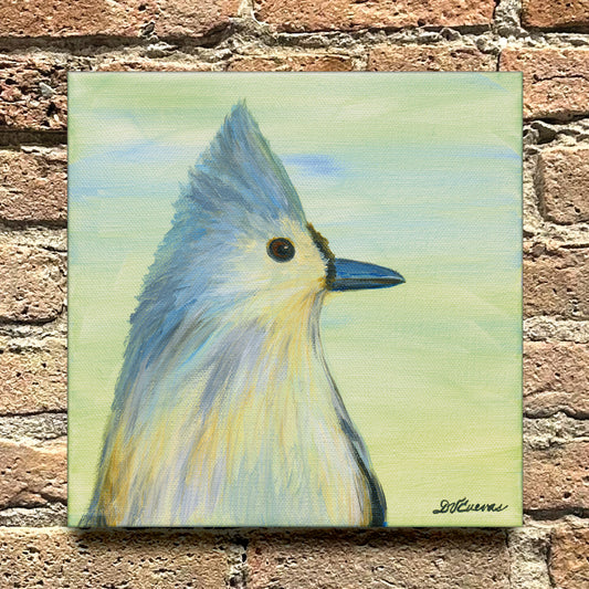 Tufted Titmouse, Original - Printed Canvas