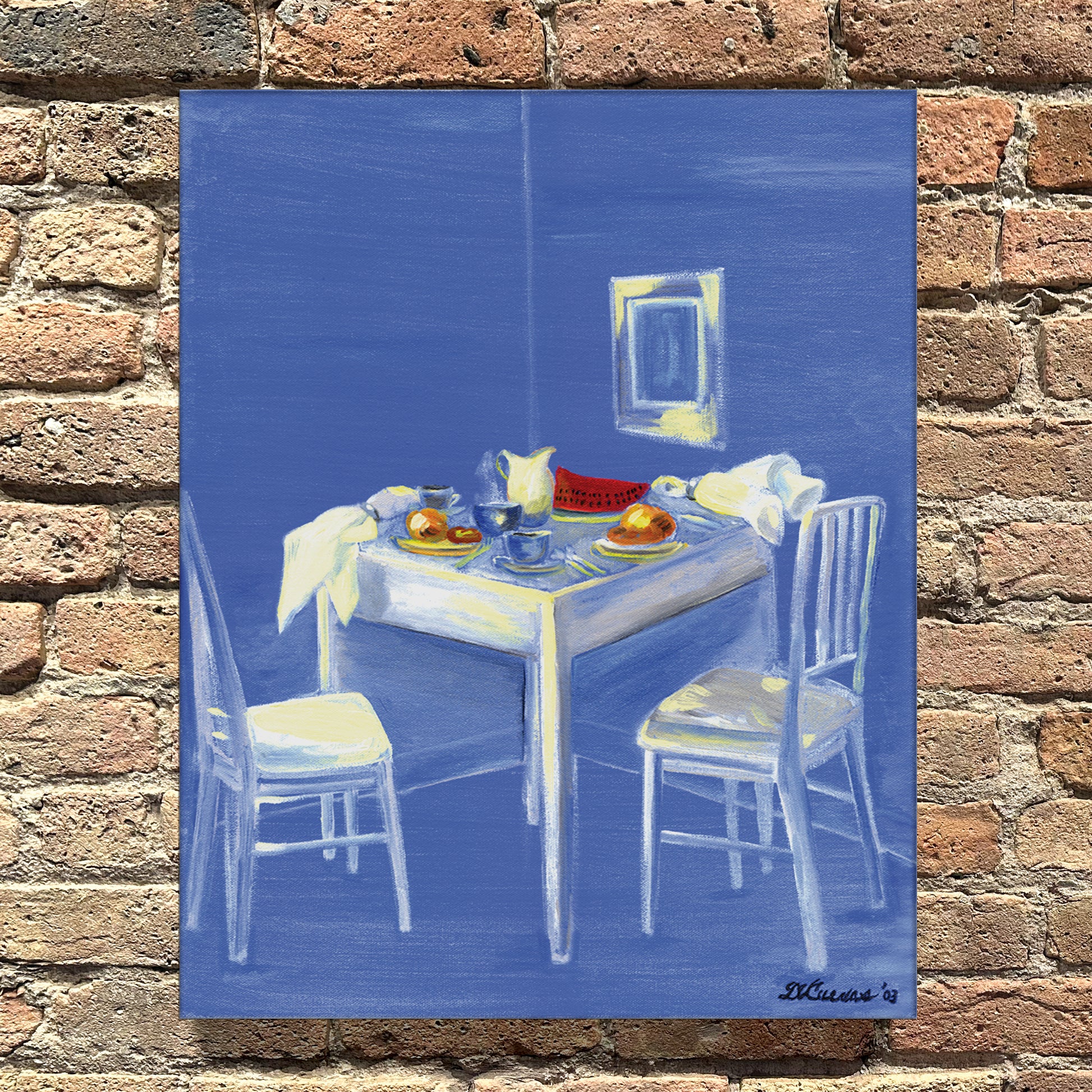 Watermelon, Original - Printed Canvas
