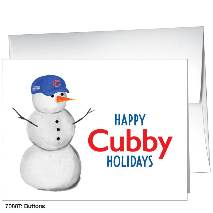 Buttons, Greeting Card (7088T), A2 Card, printedcanvas.com