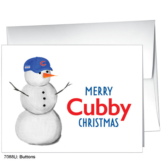 Buttons, Greeting Card (7088U), A2 Card Front, www.printedcanvas.com