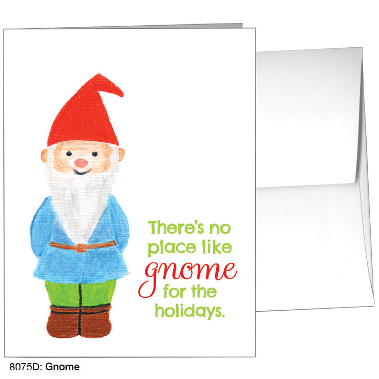 Gnome, Greeting Card (8075D), A2, printedcanvas.com