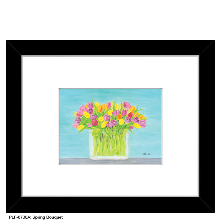 Spring Bouquet, Print (#8738A), Print Matted, www.printedcanvas.com