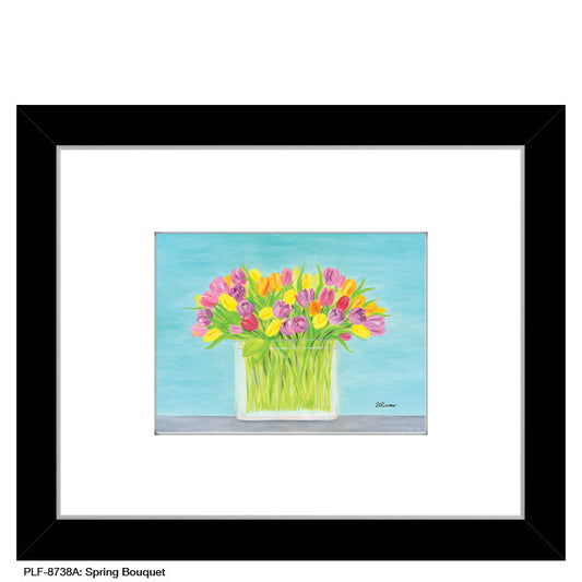 Spring Bouquet, Print (#8738A), Print Matted, www.printedcanvas.com