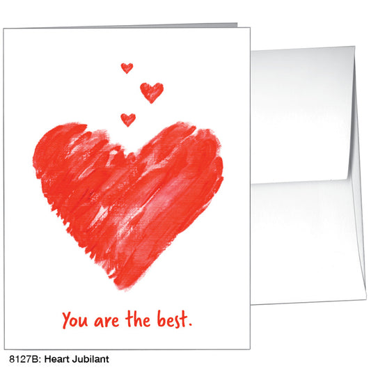 Heart Jubilant, Greeting Card (8127B), A2, printedcanvas.com
