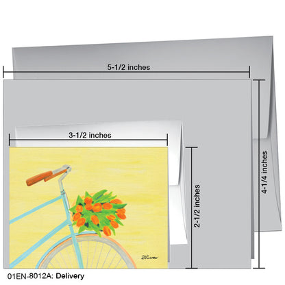 Delivery, Greeting Card (8012A), Enclosure Card, www.printedcanvas.com