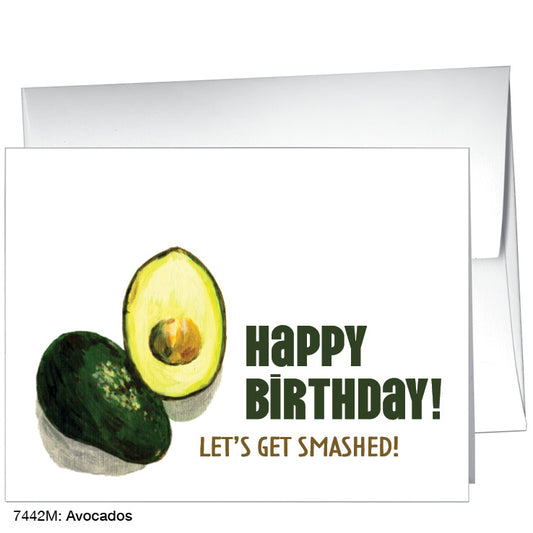 Avocados, Greeting Card (7442M), A2, printedcanvas.com
