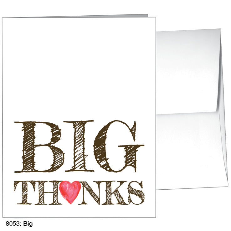 Big, Greeting Card (8053), A2, printedcanvas.com