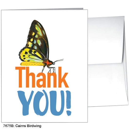 Cairns Birdwing, Greeting Card (7675B), A2, printedcanvas.com