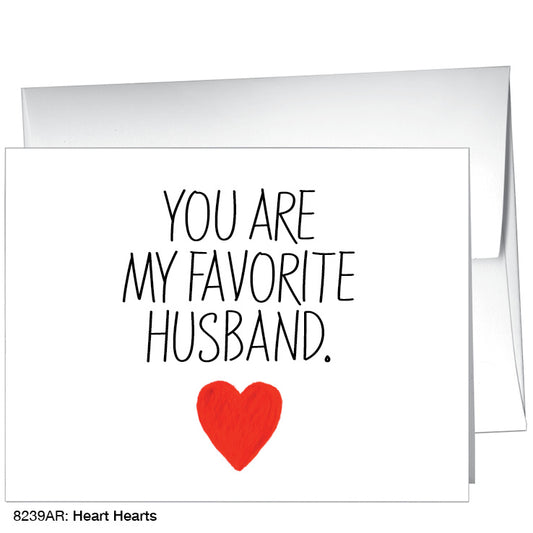 Heart Hearts, Greeting Card (8239AR), A2, printedcanvas.com