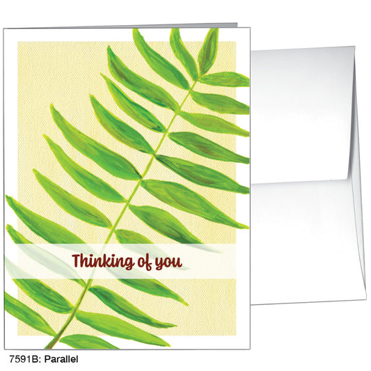 Parallel, Greeting Card (7591B), A2, printedcanvas.com
