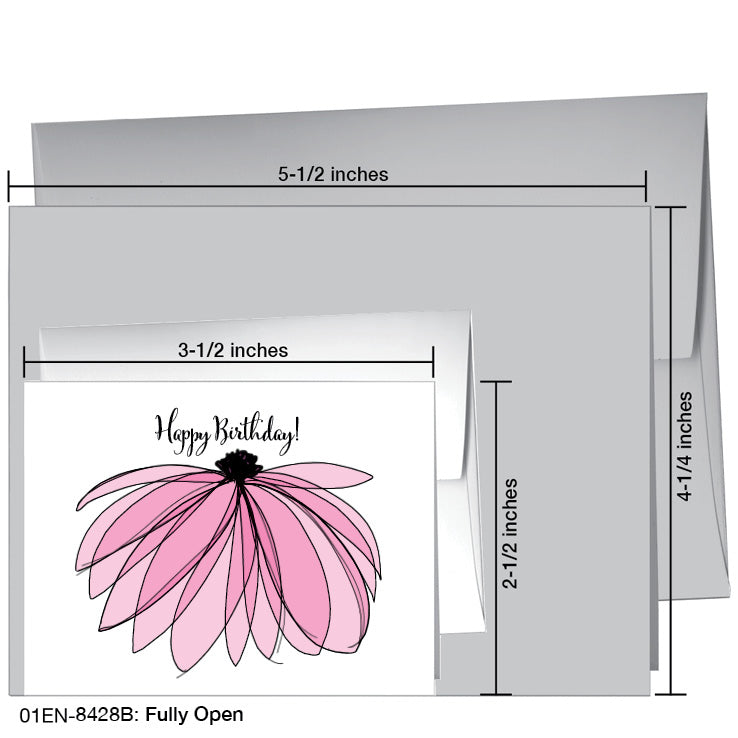 Fully Open, Greeting Card (8428B), Enclosure, www.printedcanvas.com