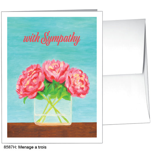 Menage A Trois, Greeting Card (8587H), A2, printedcanvas.com