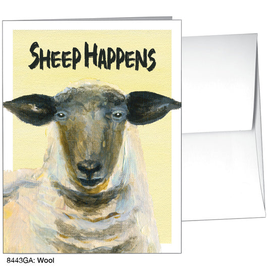 Wool, Greeting Card (8443GA), A2, printedcanvas.com