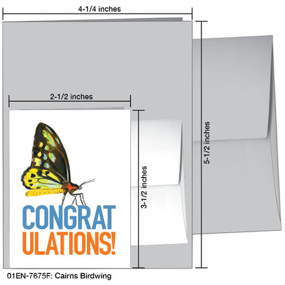 Cairns Birdwing, Greeting Card (7675F), Enclosure, printedcanvas.com