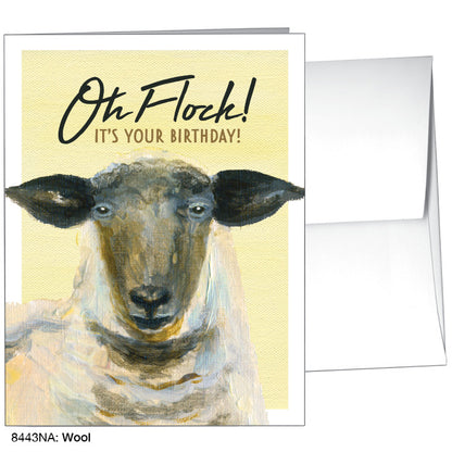 Wool, Greeting Card (8443NA), A2, printedcanvas.com