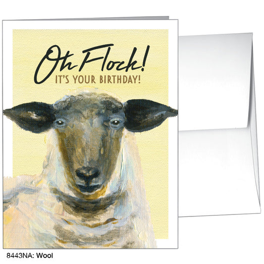 Wool, Greeting Card (8443NA), A2, printedcanvas.com