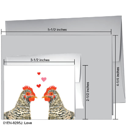 Love, Greeting Card (8295J), Enclosure, printedcanvas.com