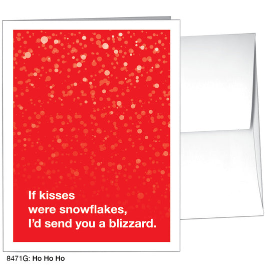 Ho Ho Ho, Greeting Card (8471GA), A2, printedcanvas.com