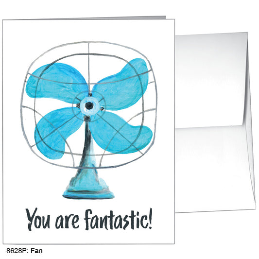 Fan, Greeting Card (8628P), A2, printedcanvas.com