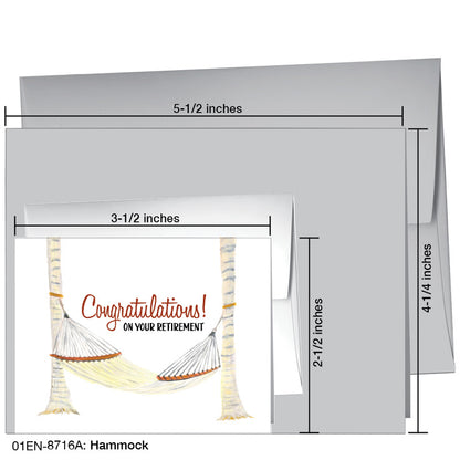 Hammock, Greeting Card (8716A), Enclosure, www.printedcanvas.com