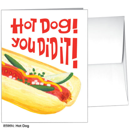 Hot Dog, Greeting Card (8596N), A2 Card, www.printedcanvas.com