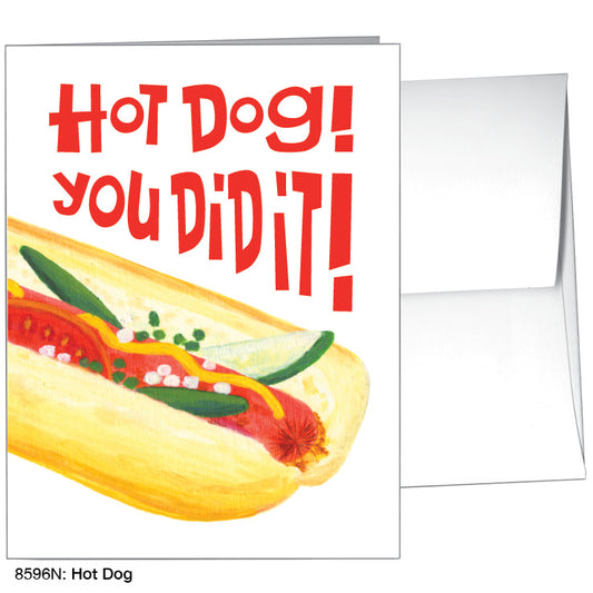 Hot Dog, Greeting Card (8596N), A2, printedcanvas.com