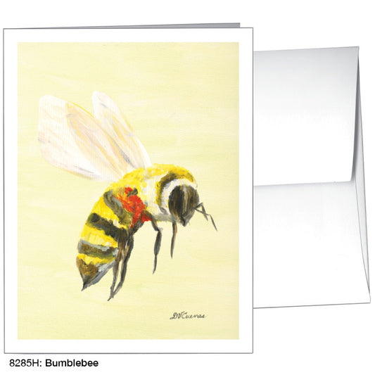 Bumblebee, Greeting Card (8285H), A2, printedcanvas.com