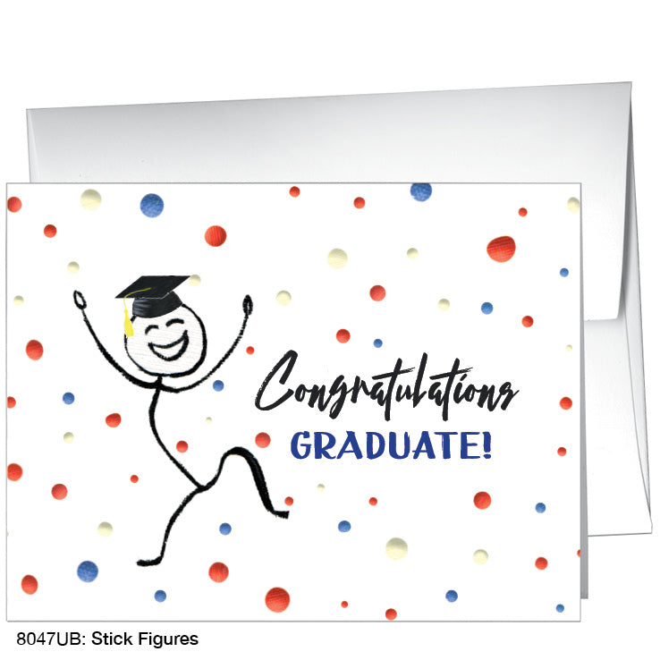 Stick Figures, Greeting Card (8047UB), A2, printedcanvas.com