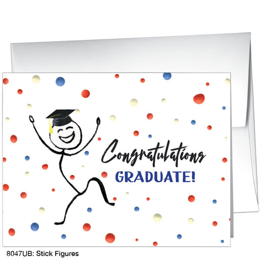 Stick Figures, Greeting Card (8047UB), A2, printedcanvas.com