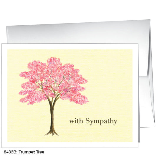 Trumpet Tree, Greeting Card (8433B), A2, printedcanvas.com